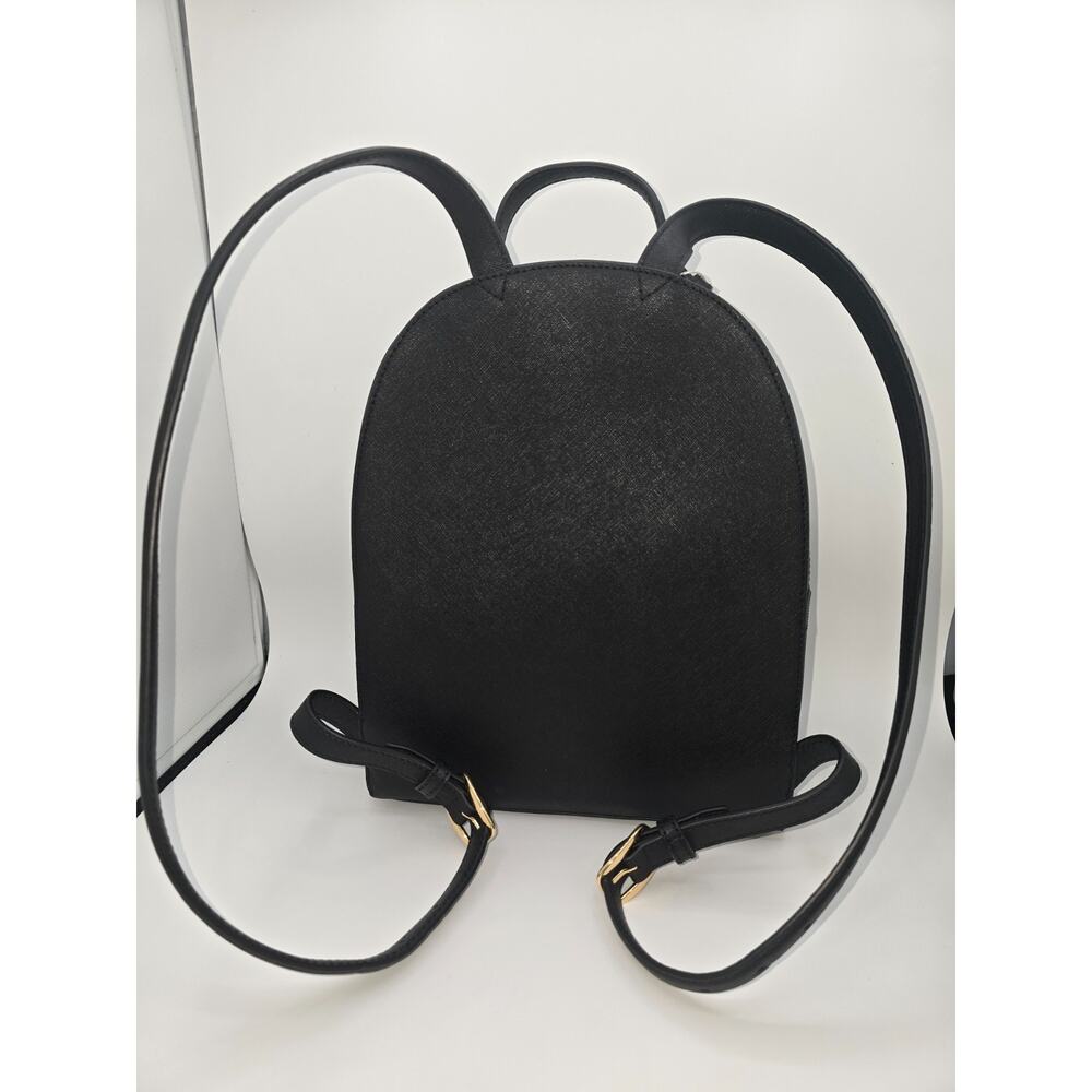 Tory Burch Saffiano Leather Backpack w/Gold Tone Hardware EUC MSRP=$395 - Picture 3 of 4